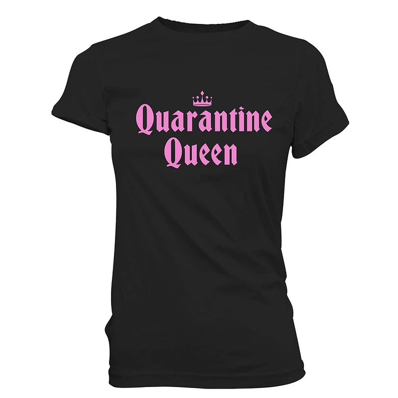 Ladies ME87 Quarantine Queen T-Shirt, Sizes: S-XL