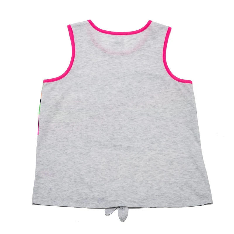 Débardeur à nouer sur le devant pour filles Justice Groovy Surf