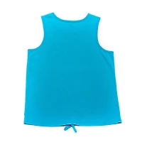 Girls Justice Strong Front Tie Tank Top