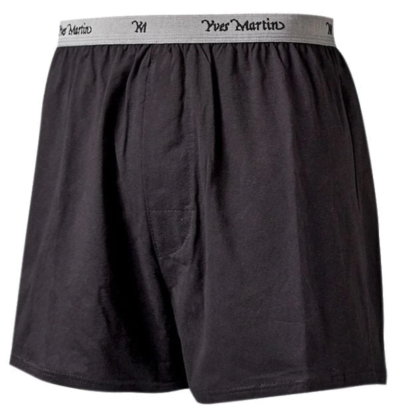 Caleçons boxers unis Yves Martin