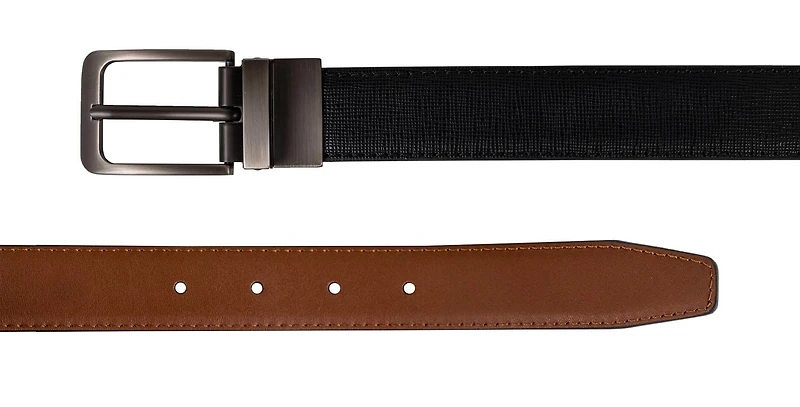 Champs Express Leather One Size Reversible and Adjustable Belt