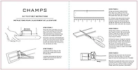 Champs Express Leather One Size Reversible and Adjustable Belt