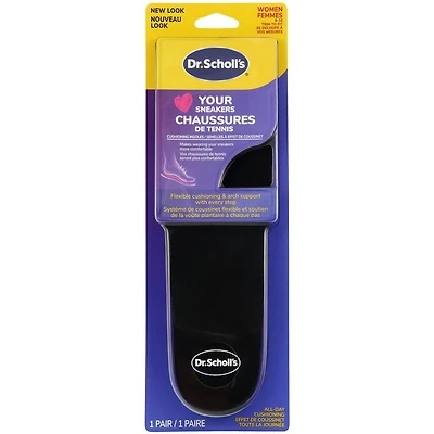 Semelles Dr Scholl’s® Aimez vos ESPADRILLES pleine longueur, Femmes tailles 6-10 1 paire