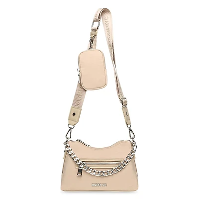 Madden NYC Women's Crossbody Bag with Chain