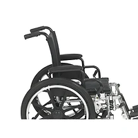 Drive Fauteuil roulant Viper avec accoudoirs rabattables amovibles, accoudoirs de bureau, repose-jambes relevables, siège de 35,56 cm