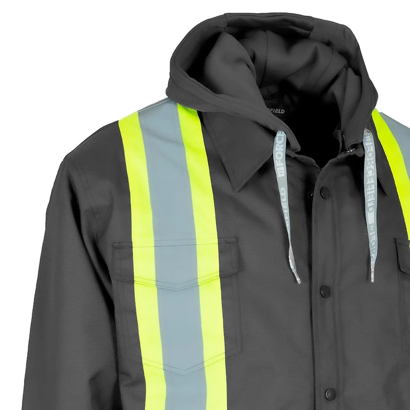 Veste à capuche Forcefield Hi-Vis avec amovible