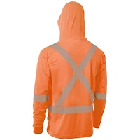 Tee-shirt technique Ultrasoft Forcefield à capuche et manches longues Tailles M - 2TG