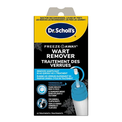 Dr. Scholl's Freeze Away Wart Remover Common & Plantar, 12 treatments