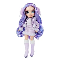 Rainbow High Winter Violet Willow – Purple Winter Break Fashion Doll and Playset with 2 complete doll outfits, Pair of Skis and Winter Doll Accessories, Great Gift for Kids 6-12 Years Old