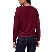Jordache Women's Hacci Sweater