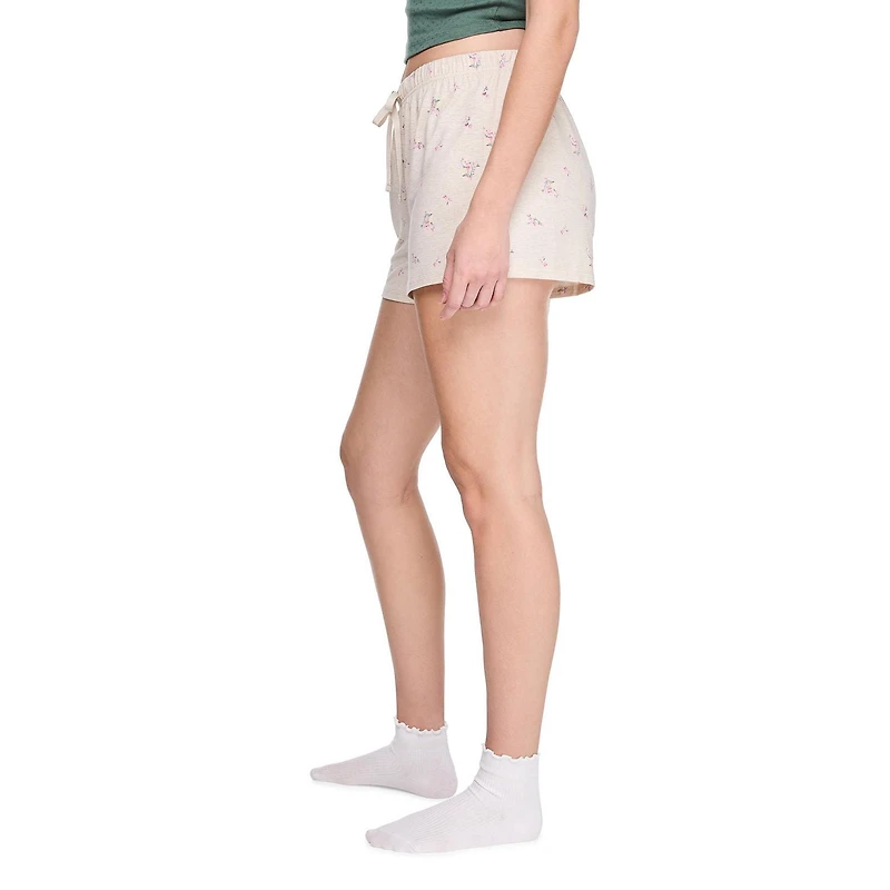 No Boundaries Women's Peached Pajama Short