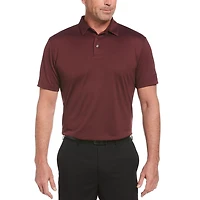 Polo de golf texturé Performance à manches courtes pour hommes