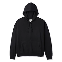 No Boundaries Women's Oversized Full Zip Hoodie