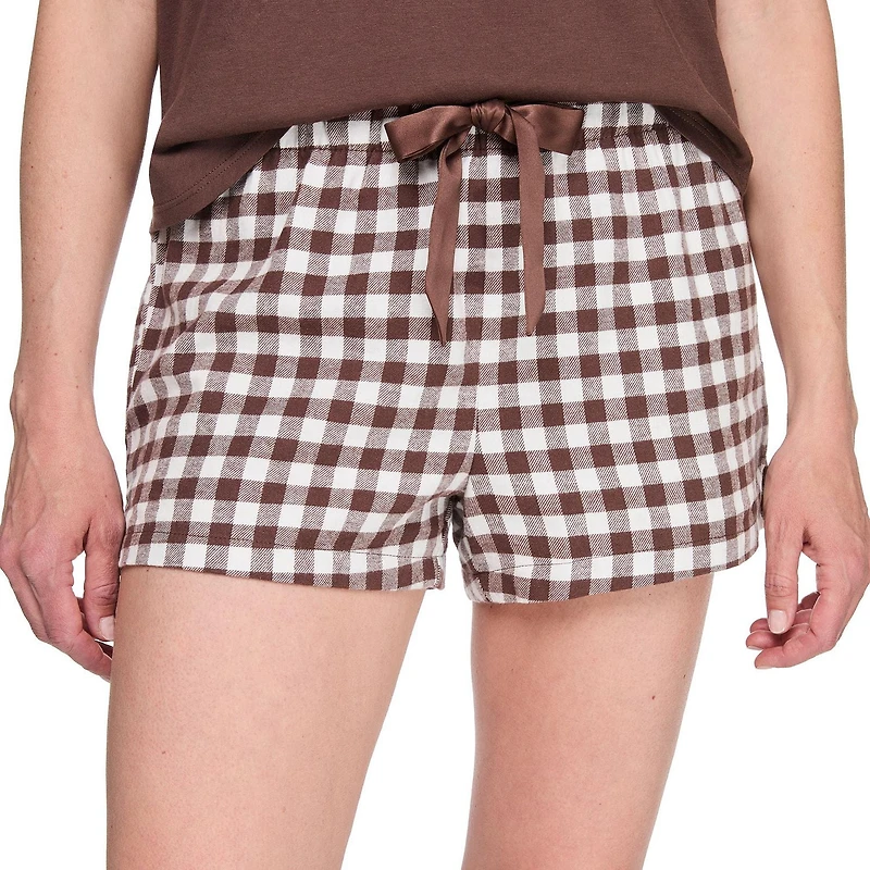 George Women's Flannel Pajama Short