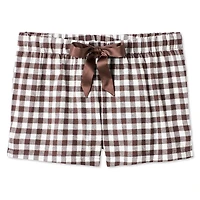 George Women's Flannel Pajama Short