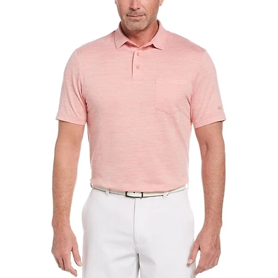 Men's Short Sleeve Birdseye Polo Shirt With Pocket