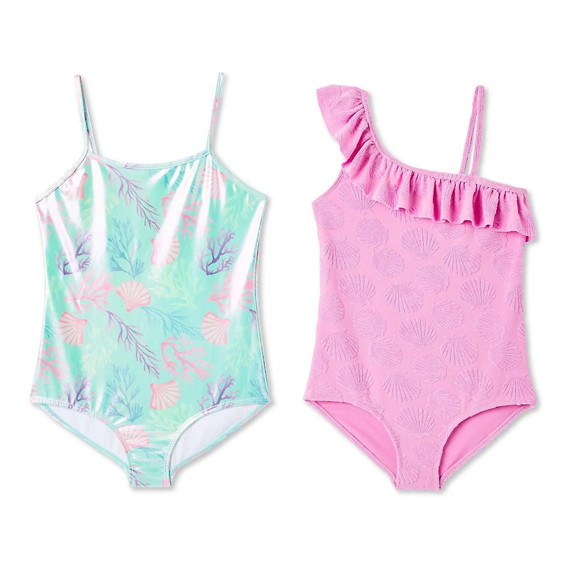 Lot de 2 maillots de bain Bmagical pour filles