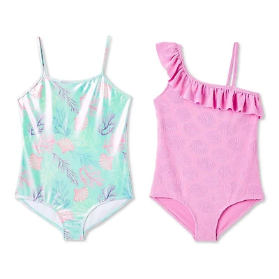 Lot de 2 maillots de bain Bmagical pour filles