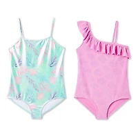 Lot de 2 maillots de bain Bmagical pour filles