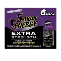 5 Hour Energy Extra Fort Raisins 6Pk