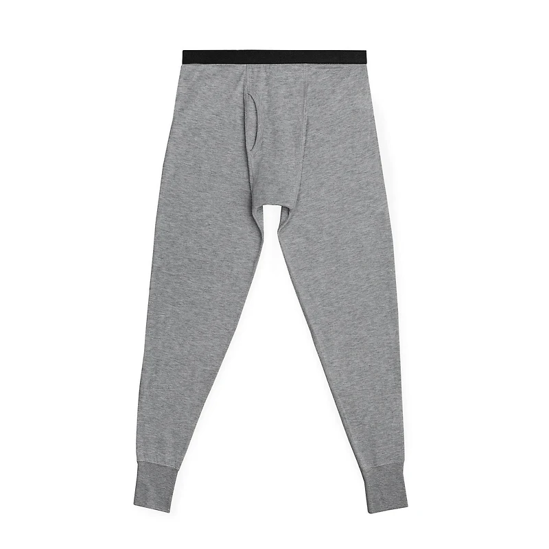 Athletic Works Men's 2 Layer Wool Blend Thermal Long John, Available in sizes S - XL