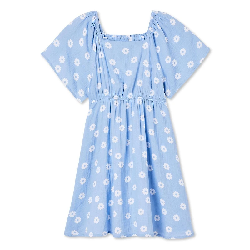 George Girls' Flutter Sleeve Dress