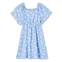 George Girls' Flutter Sleeve Dress