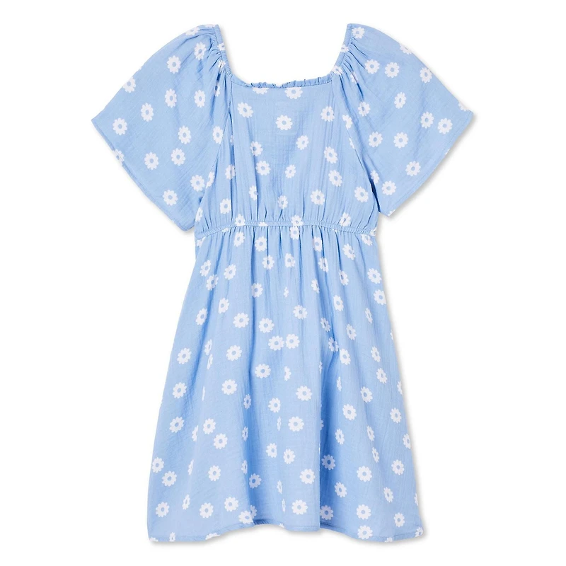 George Girls' Flutter Sleeve Dress