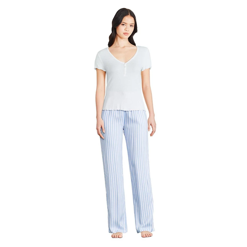 George Women's Rib Pajama 2-Piece Set