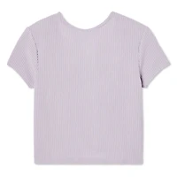 George Girls' Ruched Front Tee, Sizes XS-XL
