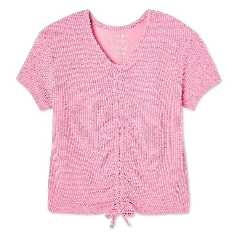 T-shirt ruché à l’avant George pour filles