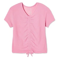 T-shirt ruché à l’avant George pour filles