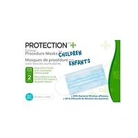 Masques de Procédure Enf avec boucles ASTM F2100 niv 2 gr médical
