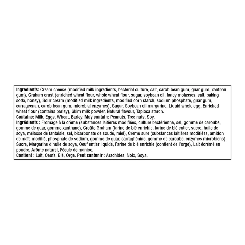 Gâteau au fromage de Style New York Mon marché fraîcheur 454g