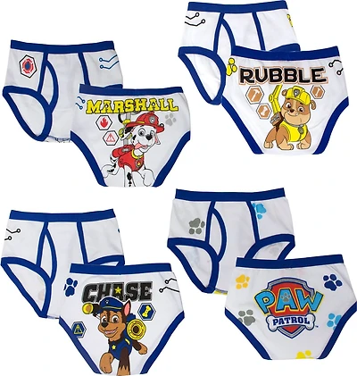 PAW Patrol Toddler Boys' 4-Pack Briefs, Sizes 2T-4T