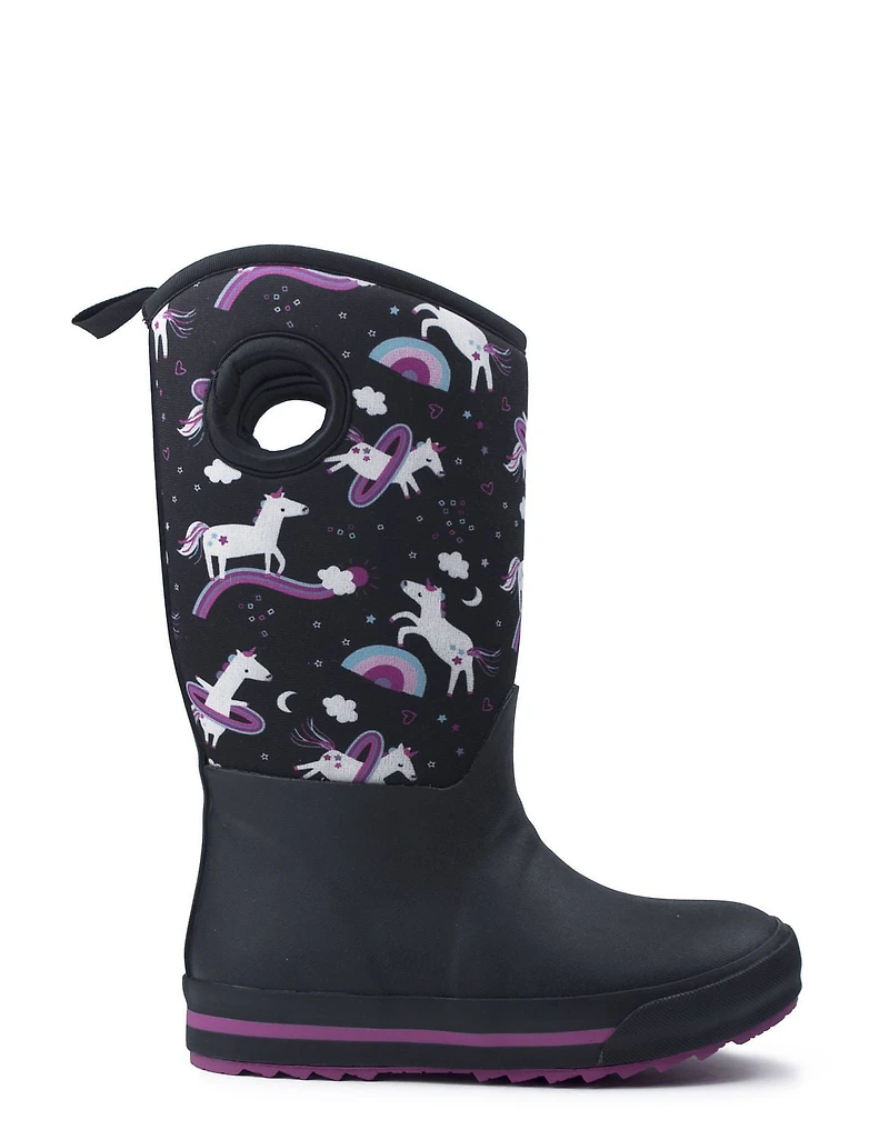 Weather Spirits Girl's Neoprene Rain Boots