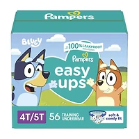 Sous-vêtements d’entraînement Pampers Easy Ups SUPER POUR GARÇONS tailles 2-6, 74-46 sous-vêtements