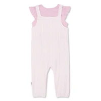 LOVE Ellen DeGeneres Baby Girls' Overall 2-Piece Set