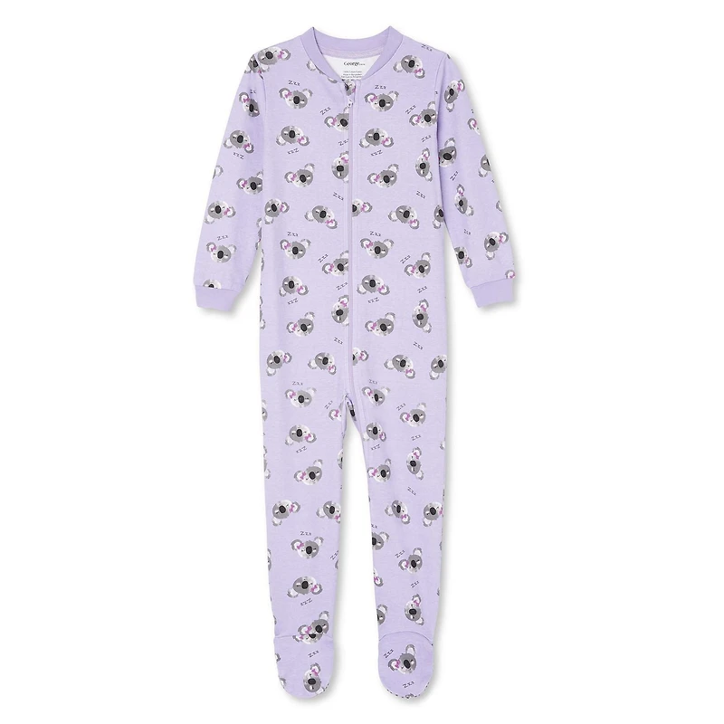 Grenouillère avec fermeture éclair sur la longueur George pour petites filles