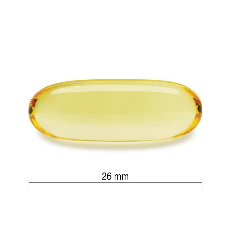 Jamieson Gélules de Complexe d'Oméga-3 1 000 mg avec Huiles de Saumon et de Poisson 150 + 50 gélules