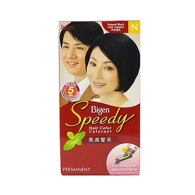 Teinture rapide pour les cheveux Bigen Couvre les cheveux gris en l'espace de 5 minutes