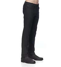 Dark Black Men's 5 Pocket Comfort Stretch Pant