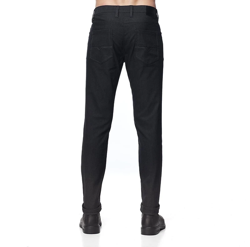 Dark Black Men's 5 Pocket Comfort Stretch Pant