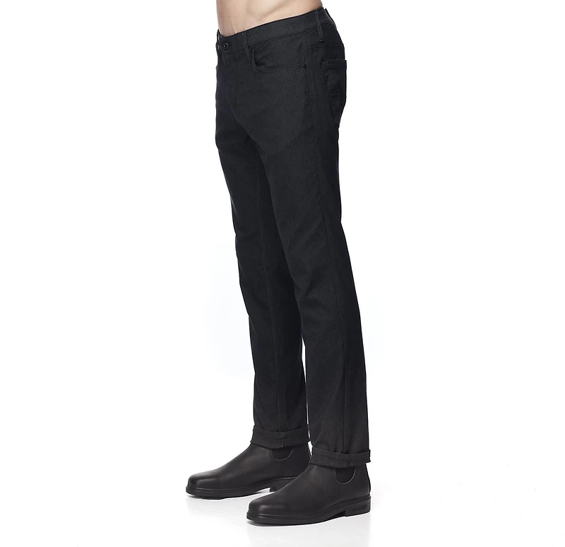 Dark Black Men's 5 Pocket Comfort Stretch Pant