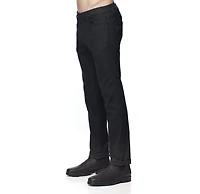 Dark Black Men's 5 Pocket Comfort Stretch Pant