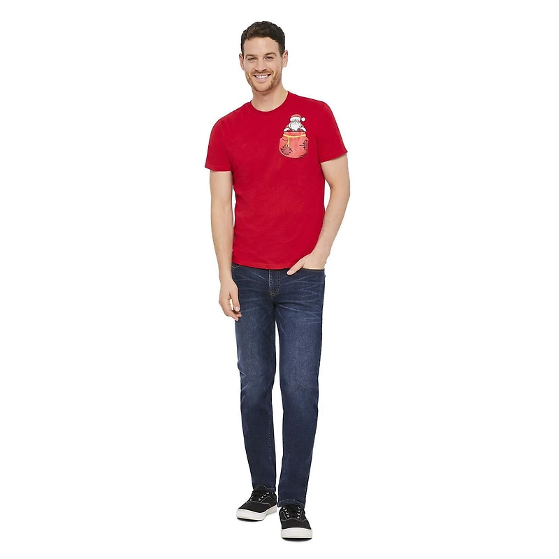 T-shirt de Noël pour homme
