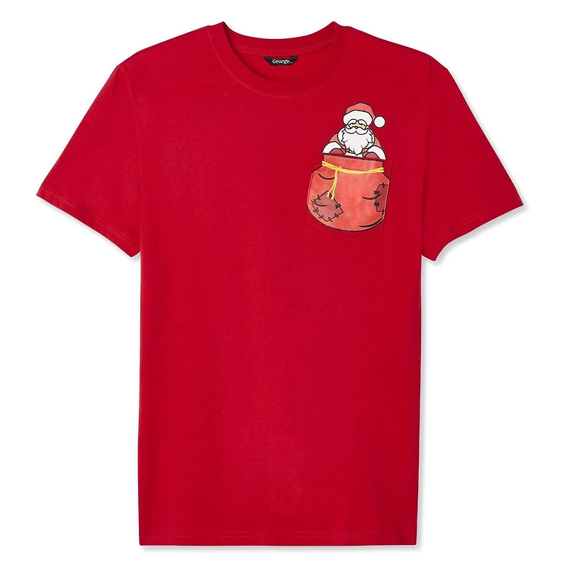 T-shirt de Noël pour homme