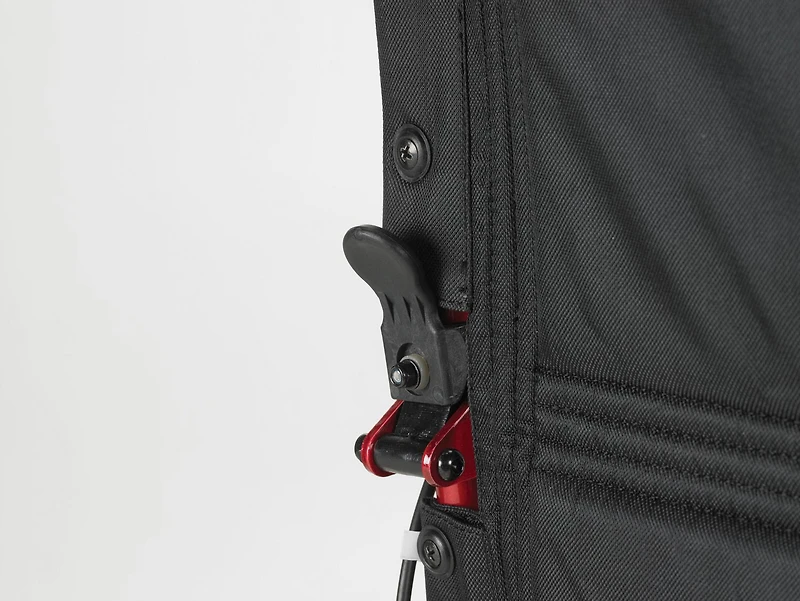 Fauteuil de transport léger en aluminium rouge Expedition de Drive Medical