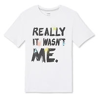 T-shirt avec imprimé graphique à manches courtes George pour garçons