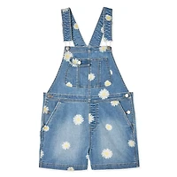 Short-salopette imprimée de style fonctionnel No Boundaries pour femmes